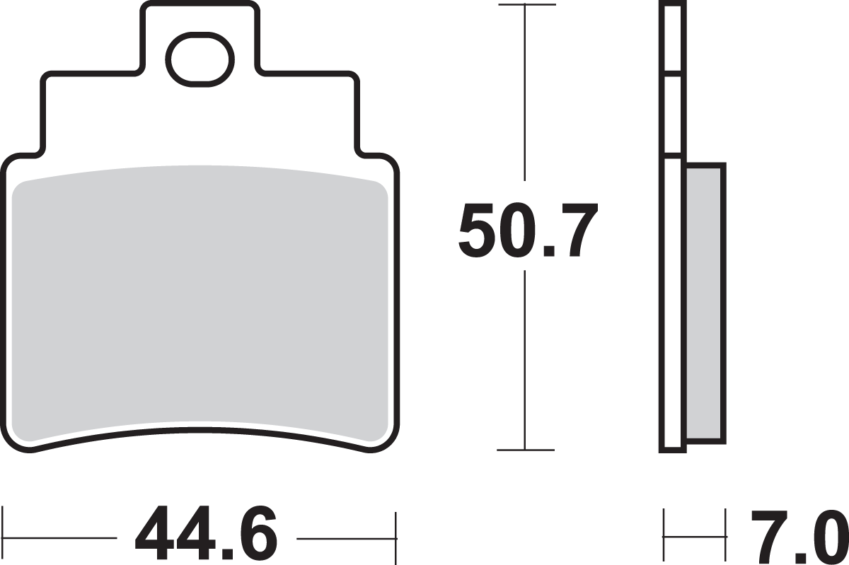 Sbs SI Offroad Sintered Brake Pads