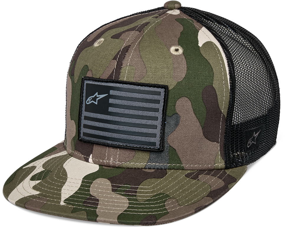 Alpinestars Flag Flat Trucker Hat