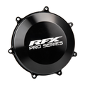 RFX Clutch Cover Hard Anodized Black FXCC 20500 99H2 for Kawasaki KX450F 2021-2025