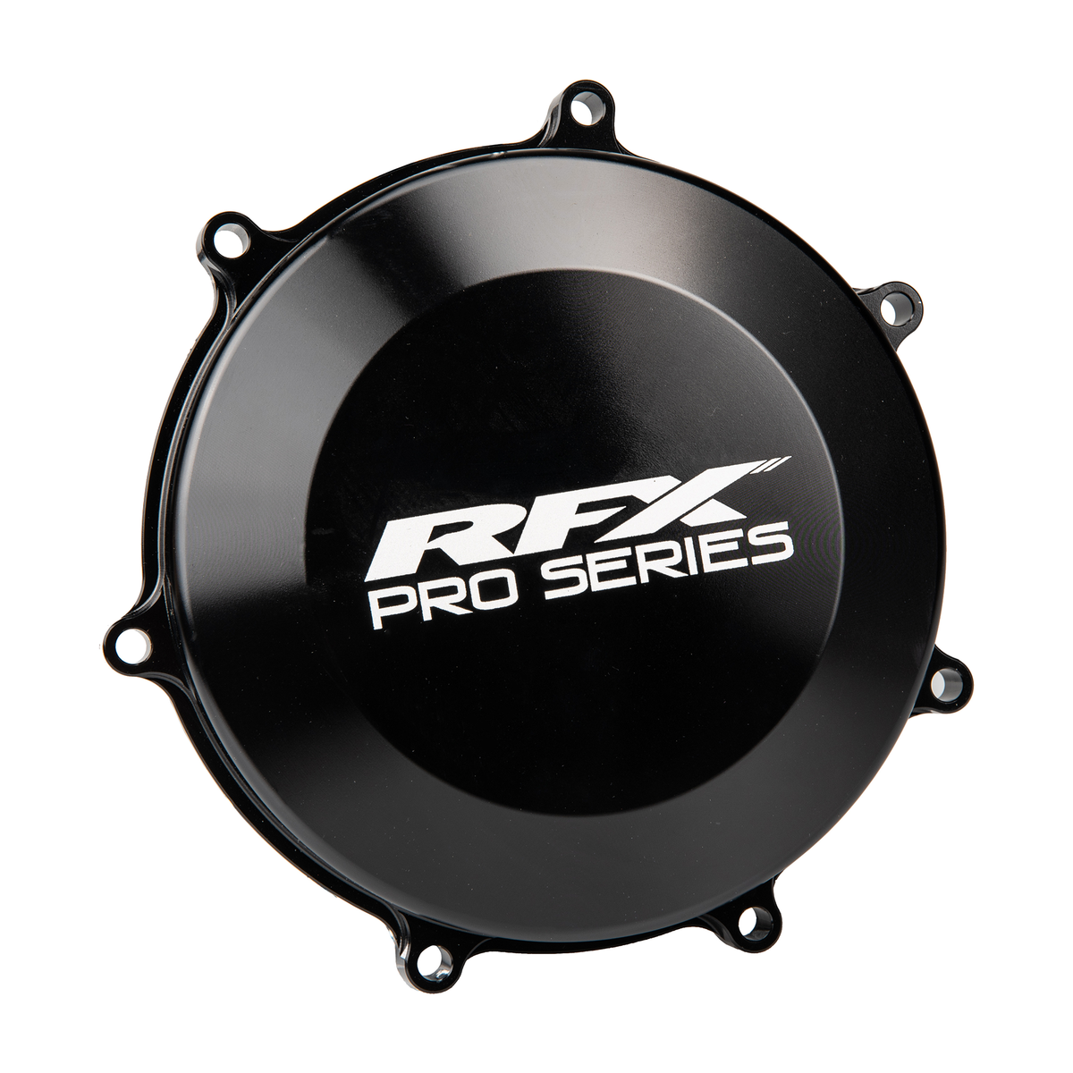 RFX Clutch Cover Hard Anodized Black FXCC 20500 99H2 for Kawasaki KX450F 2021-2025