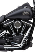 Cobra RPT Air Intake System Chrome / Black Sportster 91-22 606-0103-05CB-SB for Harley-Davidson