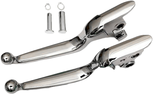 Harddrive Custom Levers for Harley-Davidson FLDE Softail Deluxe / Harley-Davidson FLFB Softail Fat Boy & More