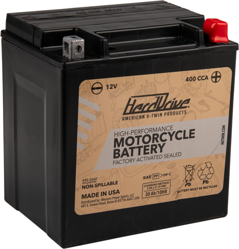Harddrive AGM Sealed Battery