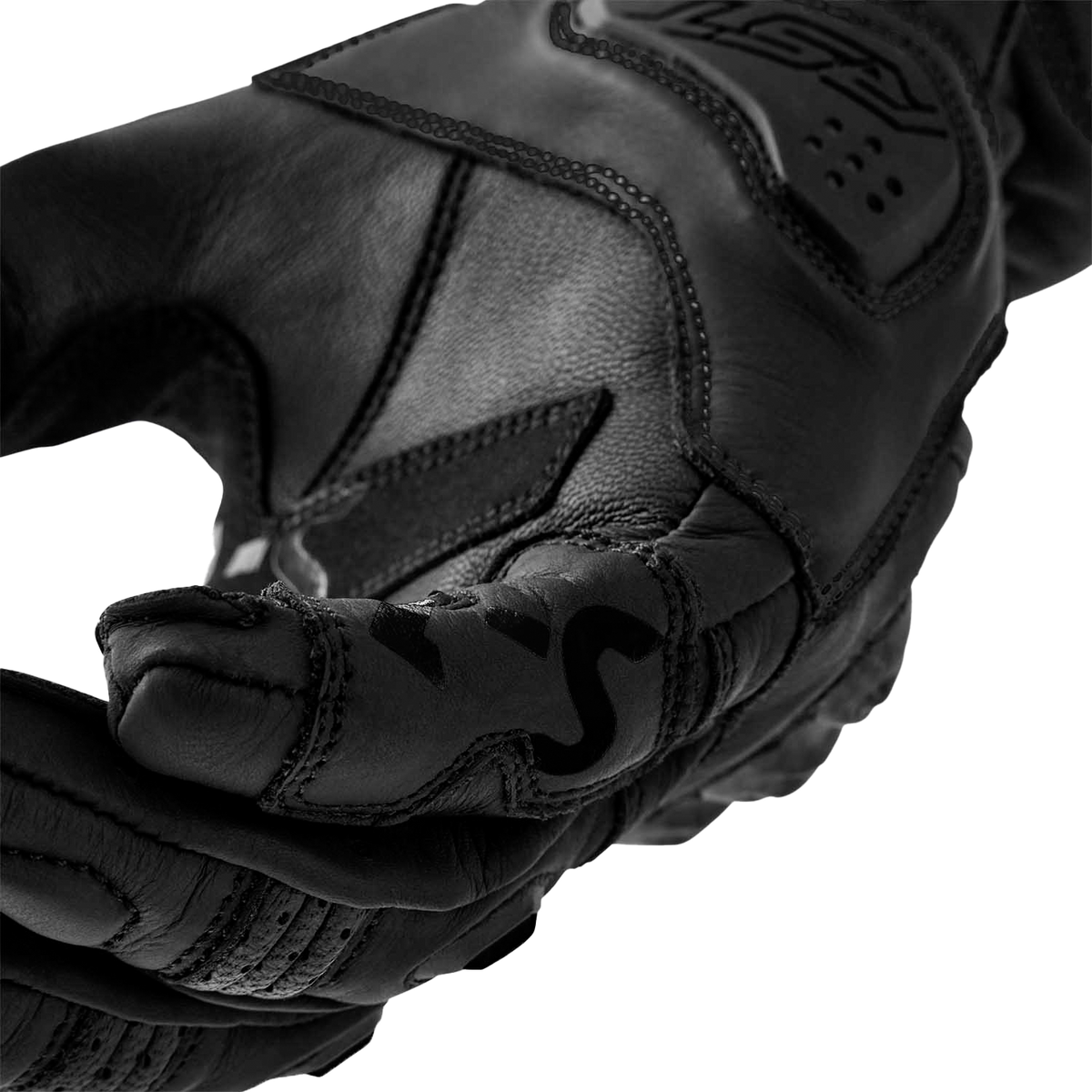 RST Womens S1 Glove Black Leather SM 103653BLK-06
