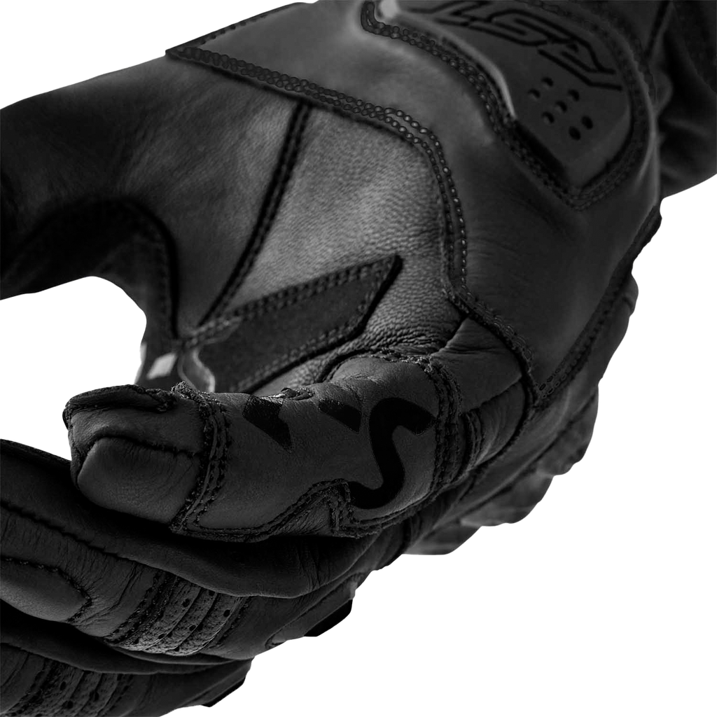 RST Womens S1 Glove Black Leather MD 103653BLK-07