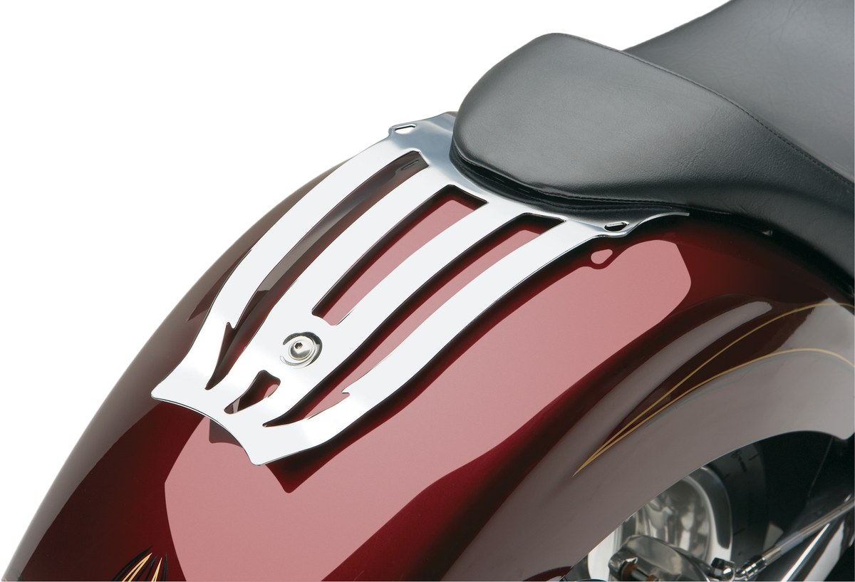 Cobra Solo Luggage Rack Chrome Formed VTX1300CX Fury 10-19 02-4133 for Honda VT13CX Fury 2010-2019