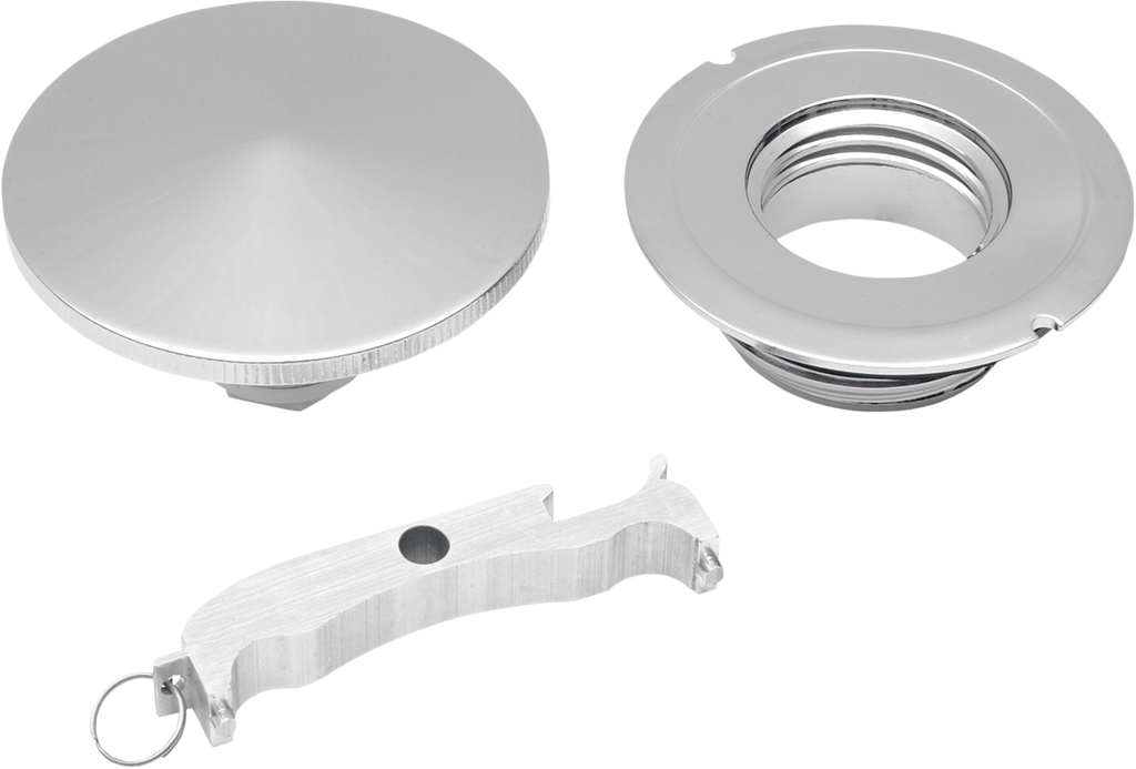 Drag Specialties Gas Cap with Paint Protectors