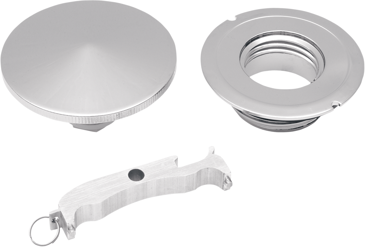 Drag Specialties Gas Cap with Paint Protectors