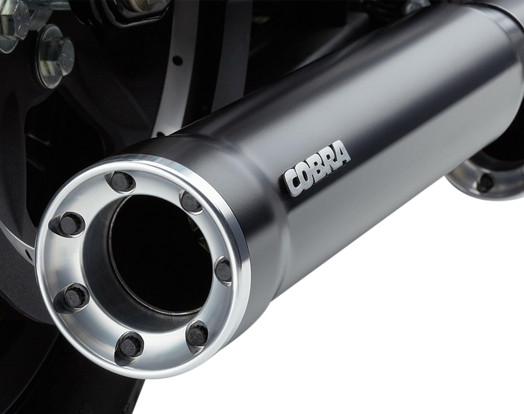 Cobra Slip-On Mufflers with Race-Pro Tips