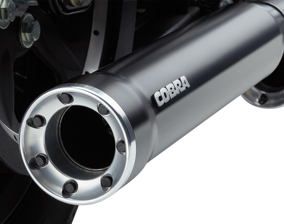 Cobra Slip-On Mufflers with Race-Pro Tips