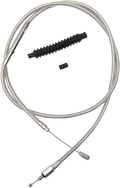 LA Choppers Stainless Steel Braided Clutch Cable