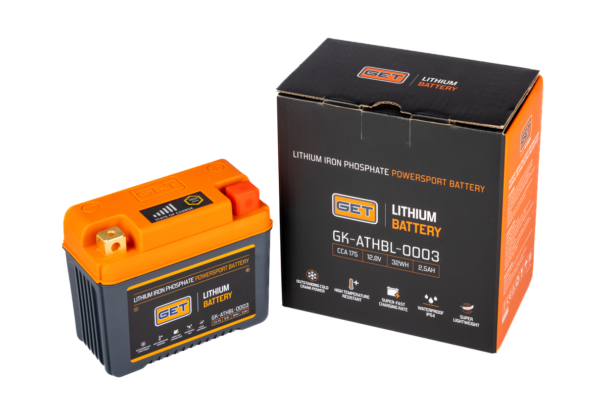 Get Lithium Batteries for Dirt Bikes Lithium Battery ATH3 GK-ATHBL-0003 for Beta / Ducati & More