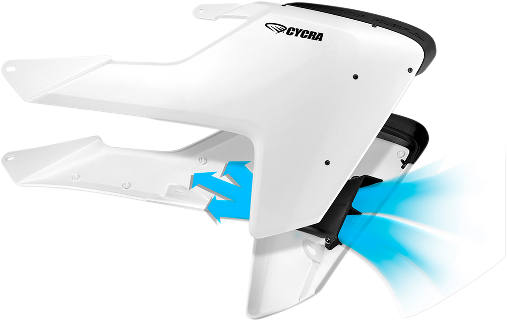 Cycra Powerflow Intake Radiator Shrouds