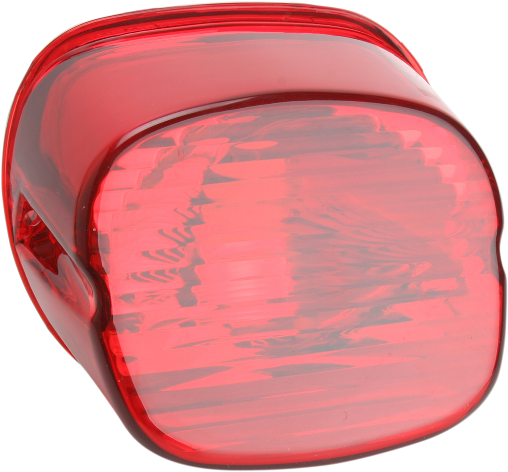 Drag Specialties Laydown Taillight Lens with No Tag Window