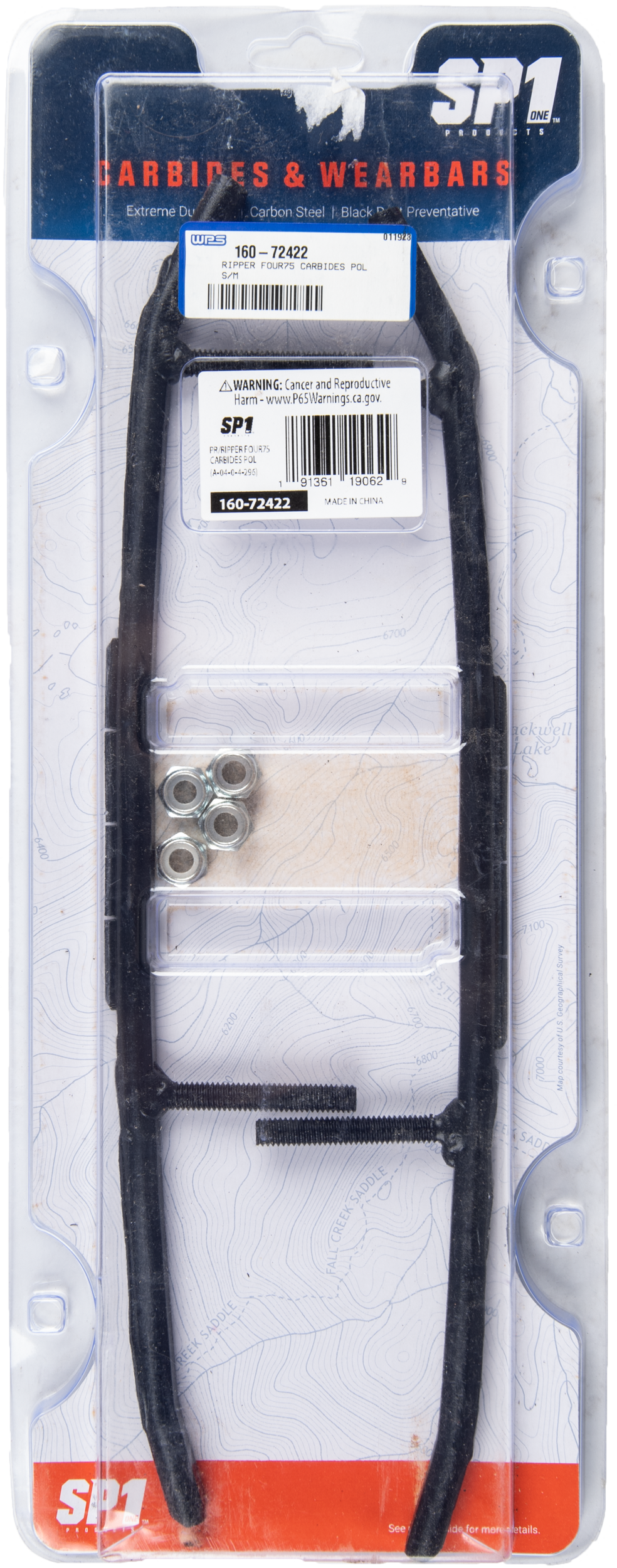 SP1 Ripper FOUR75 Carbides S/M A-04-0-4-296 for Polaris 600 HO RMK 144" / 600 RMK 144" & More
