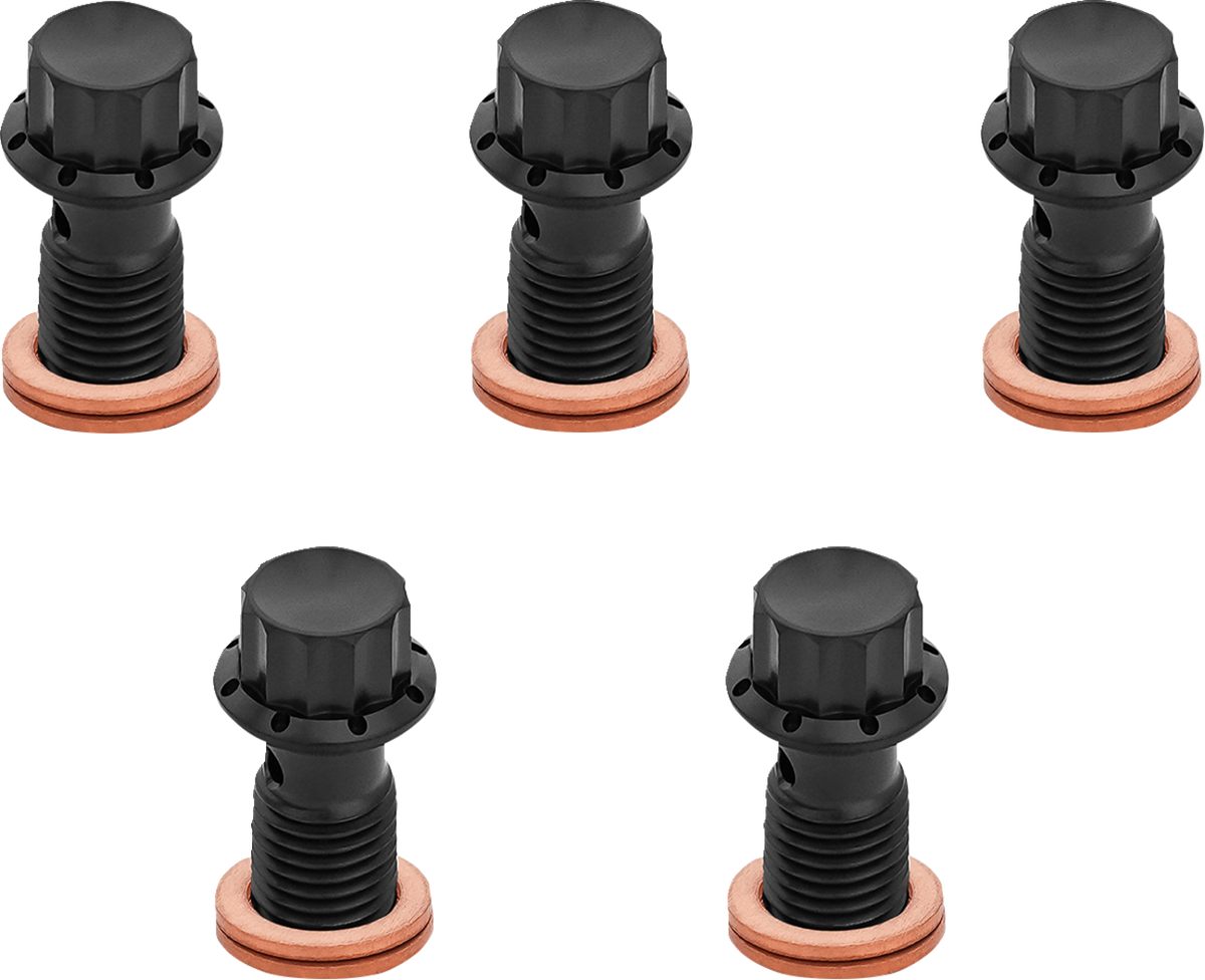 Arlen Ness 12-Point Titanium Banjo Bolts