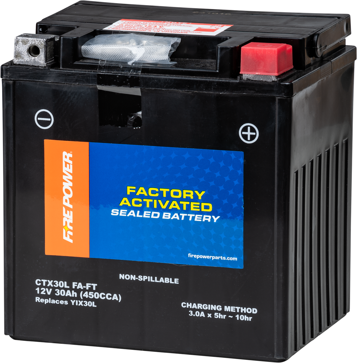 Fire Power Battery CTX30L (FA) FT Sealed Factory Activated for Harley-Davidson