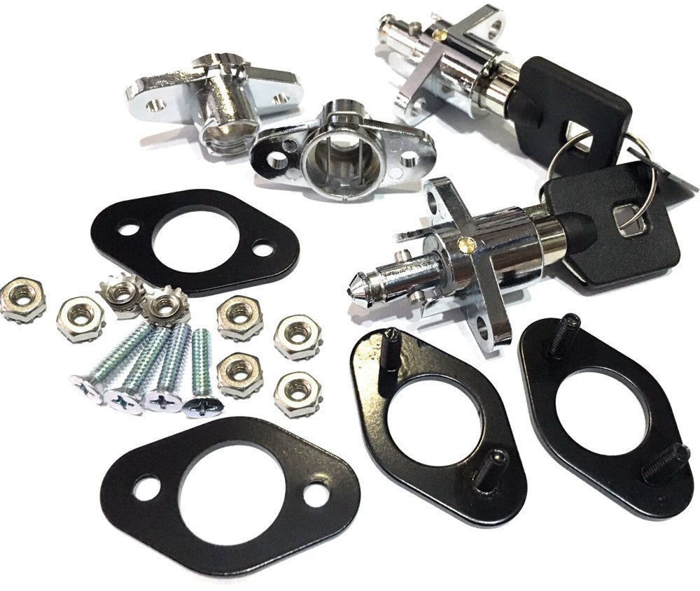 Harddrive Universal Saddlebag Lock Kit Leather Bags 370035