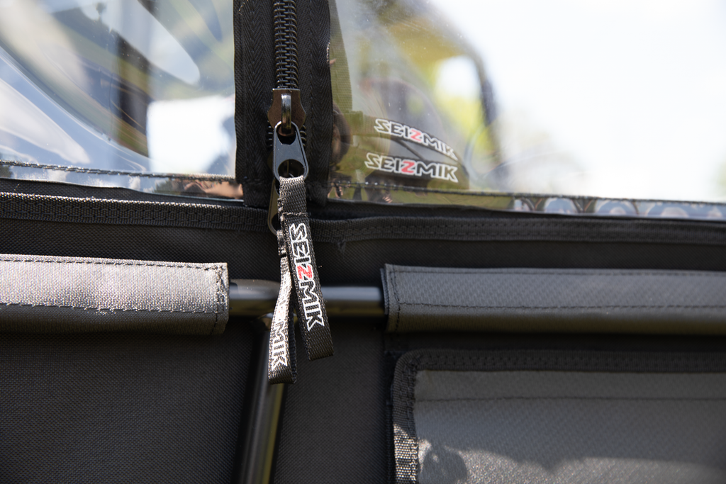 Seizmik Frame Door Kit Rear Framed Soft Doors 52-06032KIT for Can-Am Defender Max HD10 DPS / Defender Max HD10 LTD & More