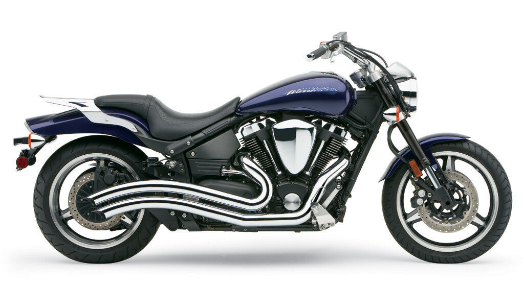 Cobra Speedster Swept F/S Chrome Warrior 02-10 2222 for Yamaha XV17PC Road Star Warrior 2002-2009