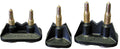 Stud Boy Super-Lite Pro Series Double Backers 0.75" 48/PK Black 2512-P2-BLK