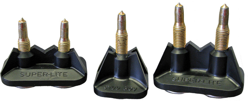 Stud Boy Super-Lite Pro Series Double Backers 0.75" 48/PK Black 2512-P2-BLK