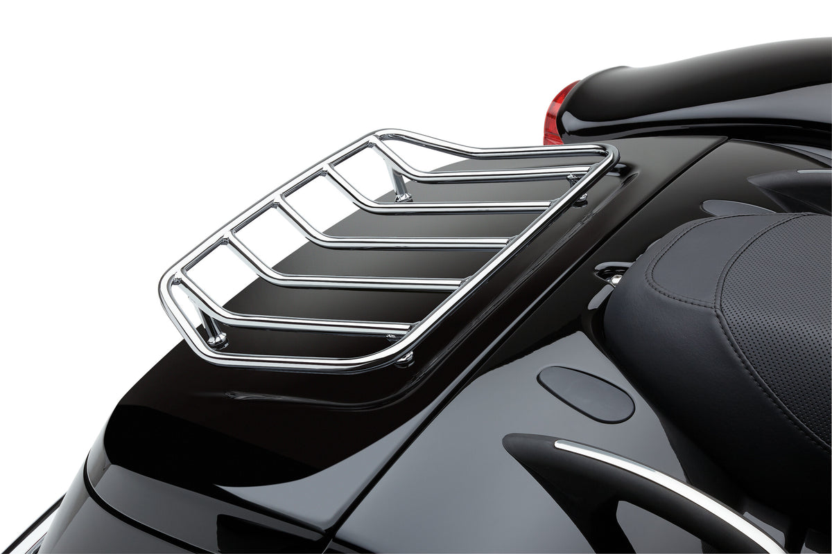 Cobra Luggage Rack Chrome Freewheeler 15-25 602-3000 for Harley-Davidson FLHR Road King / FLRT Freewheeler