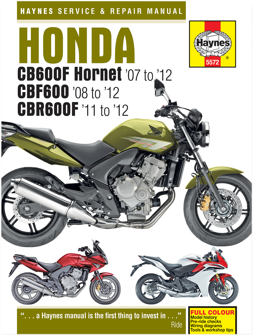 Haynes Motorcycle Repair Manual — Honda