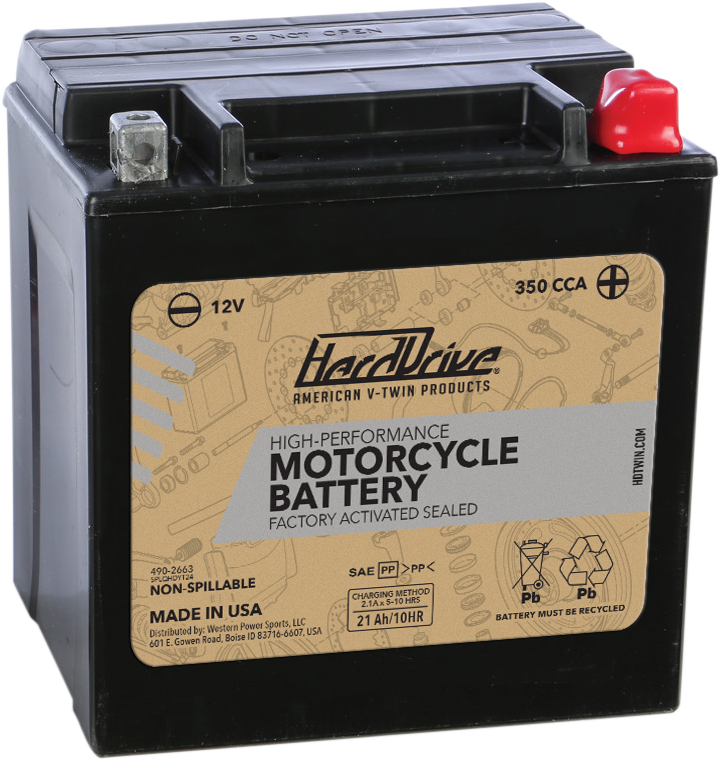 Harddrive AGM Sealed Battery
