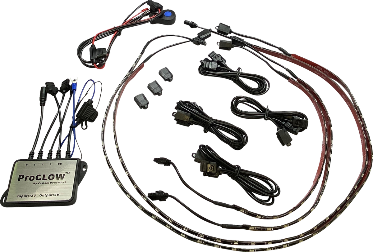 Custom Dynamics ProGLOW™ Color Changing LED Golf Cart Kit