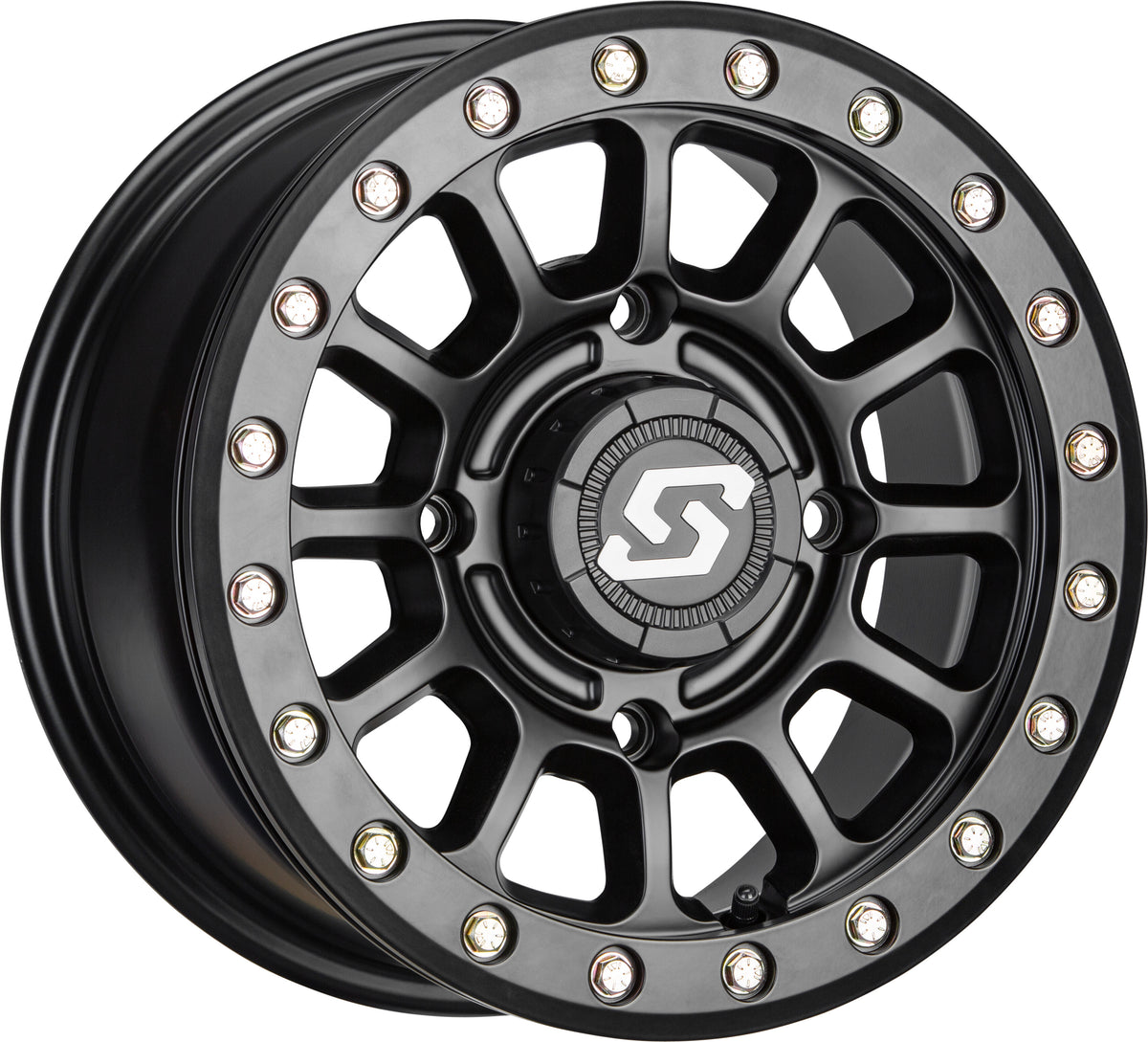 Sedona Sano BDLK Wheel 15X7 4/137 5+2 (+10MM) Black A21B-57037+10S