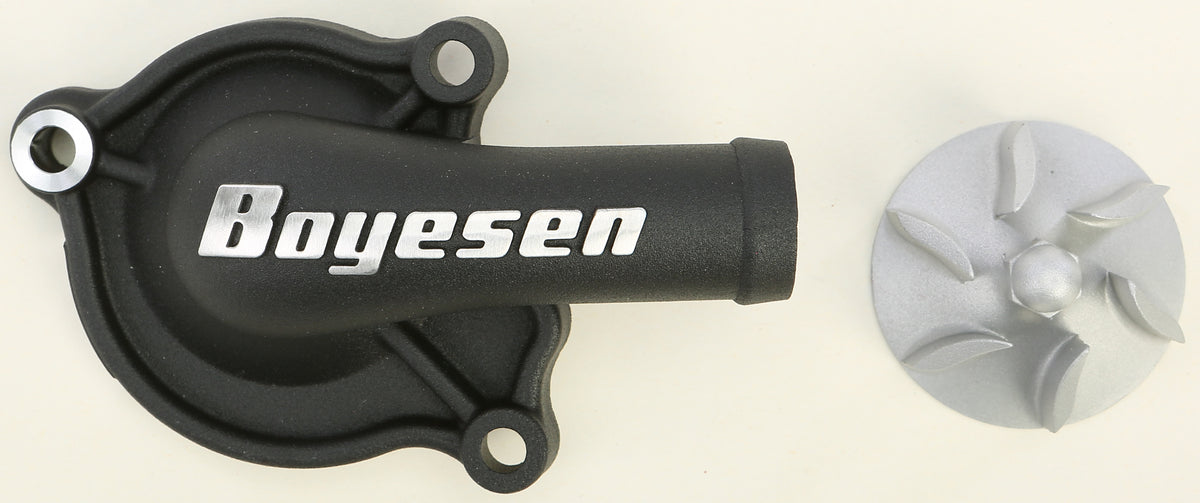 Boyesen Waterpump Cover & Impeller Kit Black WPK-06AB for Honda CRF450R 2009-2016
