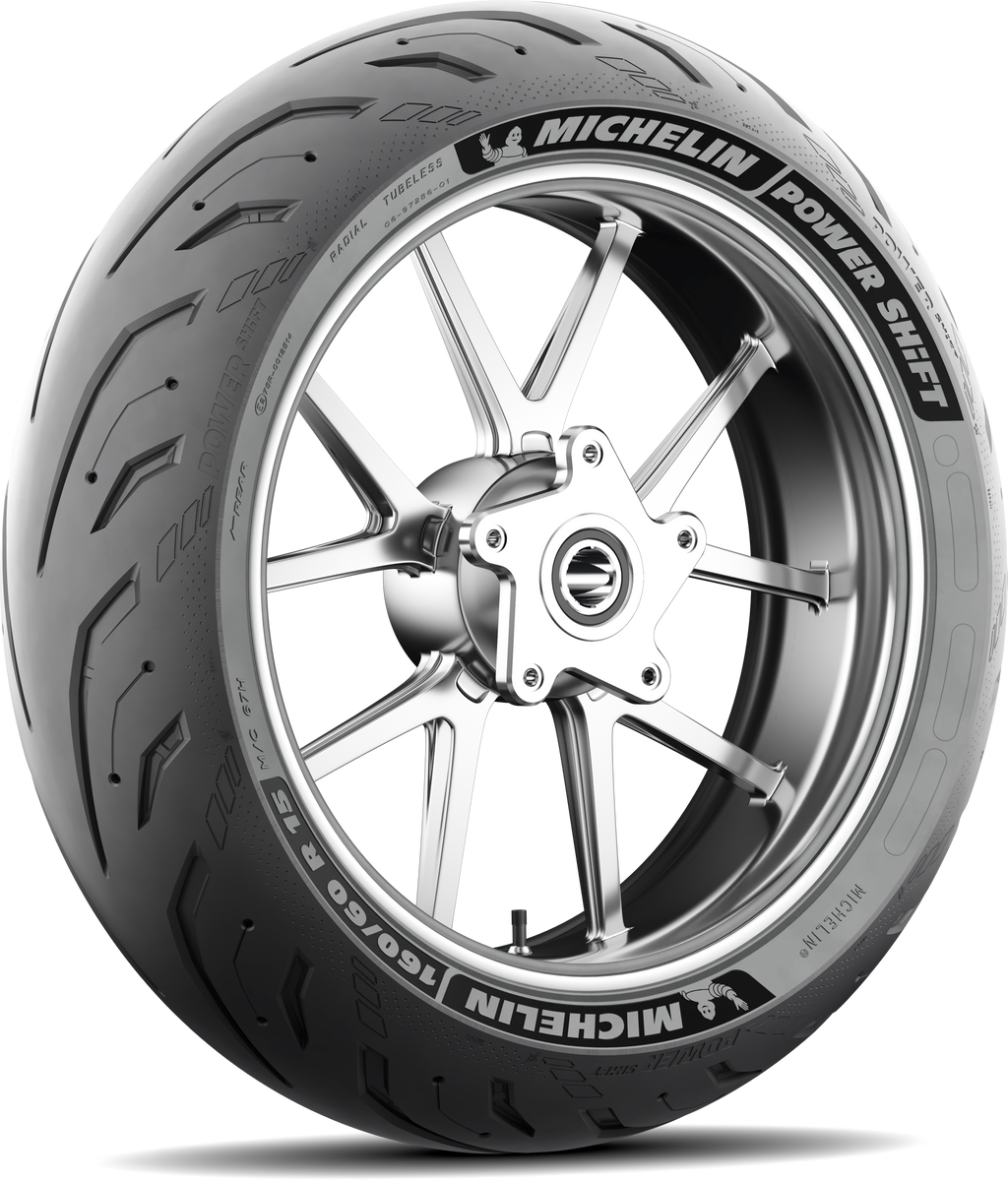 Michelin TIRE POWER SHIFT SCOOTER REAR 160/60R15 67H RADIAL TL 02955