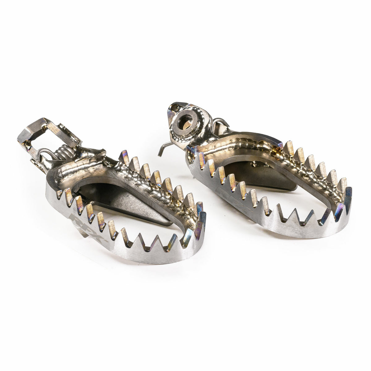 RFX Factory Footpegs Titanium KTM/Husqvarna/Gas FXFR 50400 Gpti for GasGas / Husqvarna / KTM