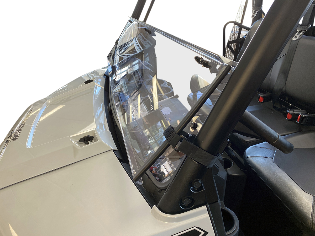 Moose Offroad Deluxe Full Folding Windshield