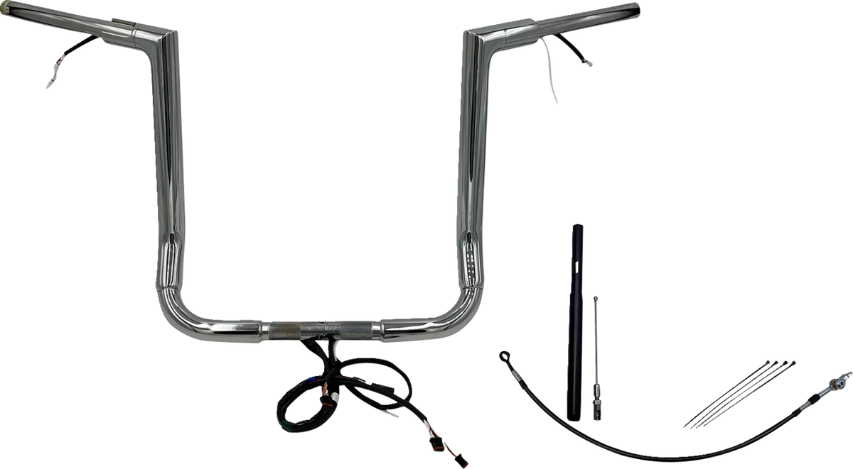 Fat Baggers Inc. EZ Install Wired 1-1/2" Flat Top Handlebar Kit