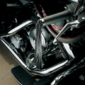 Drag Specialties Handlebar Grip End Cap with 12" Fringe