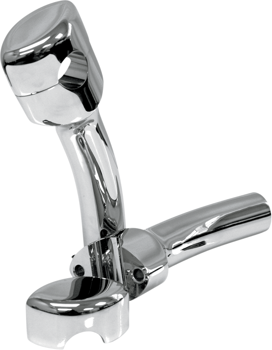 LA Choppers Hefty Smooth Handlebar Risers for 1-1/4" Handlebars