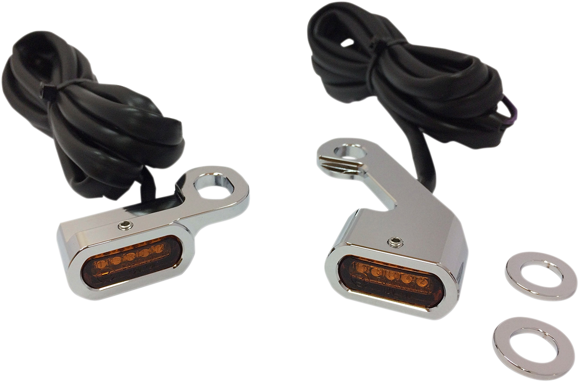 Drag Specialties LED Handlebar Marker Lights