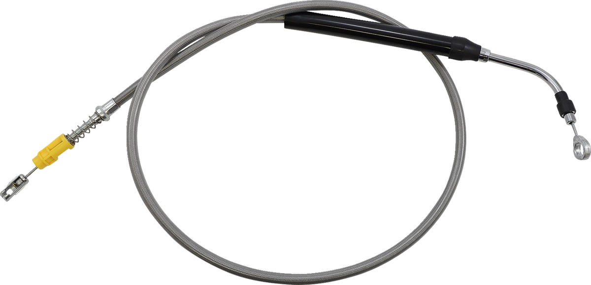 LA Choppers Stainless Steel Braided Clutch Cable