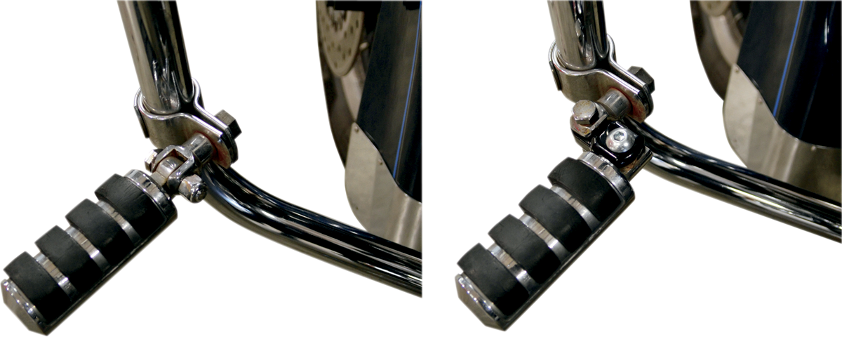 LA Choppers Foot Peg Relocation Clevis