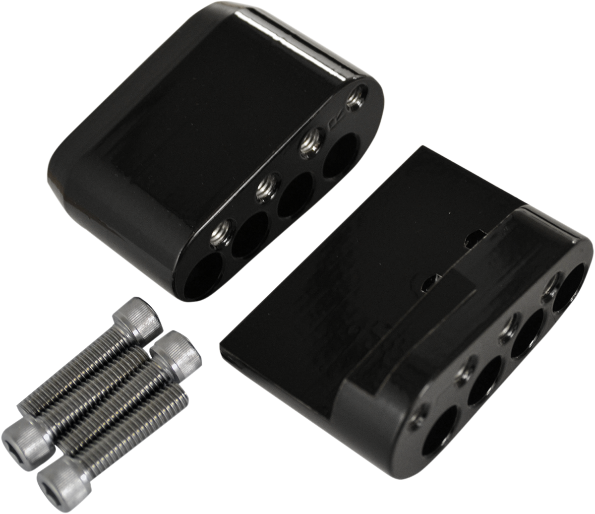 LA Choppers Passenger Floorboard Short Comfort Kit