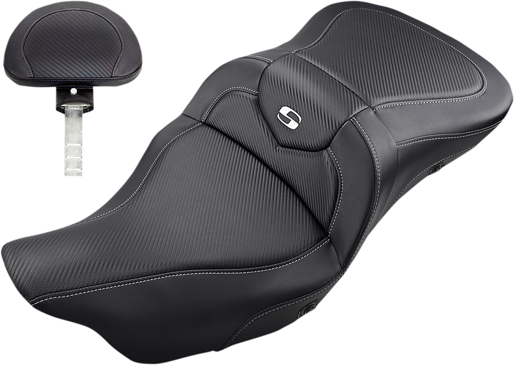 Saddlemen Heated Roadsofa™ Carbon Fiber Seat