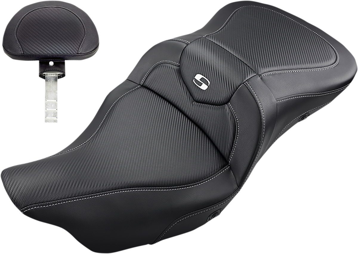 Saddlemen Heated Roadsofa™ Carbon Fiber Seat