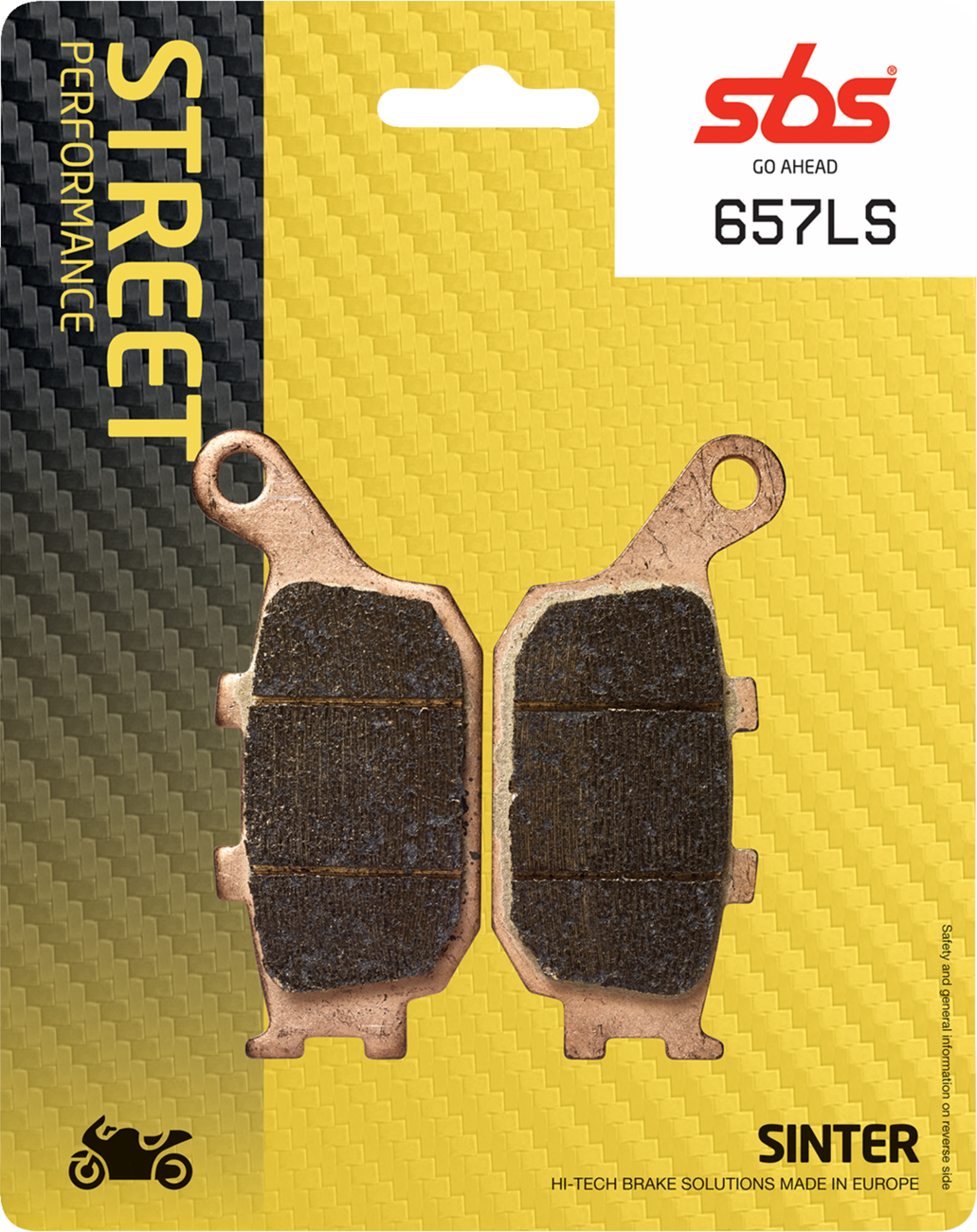 Sbs LS Street Excel Sintered Rear Brake Pads