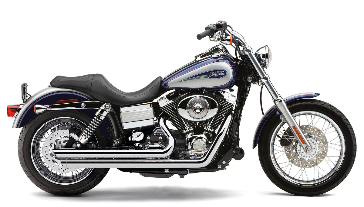 Cobra Speedster Slashdown Chrome Dyna 06-11 6857 for Harley-Davidson FXD Dyna Super Glide / FXDB Dyna Street Bob & More