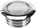 Harddrive POP-UP Cap Vented RH Chrome 012307 for Harley-Davidson FLD Dyna Switchback / FLDE Softail Deluxe & More