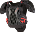 Alpinestars Bionic Action Youth Chest Protector BLK/Red LG/XL 6740424-13-LXL