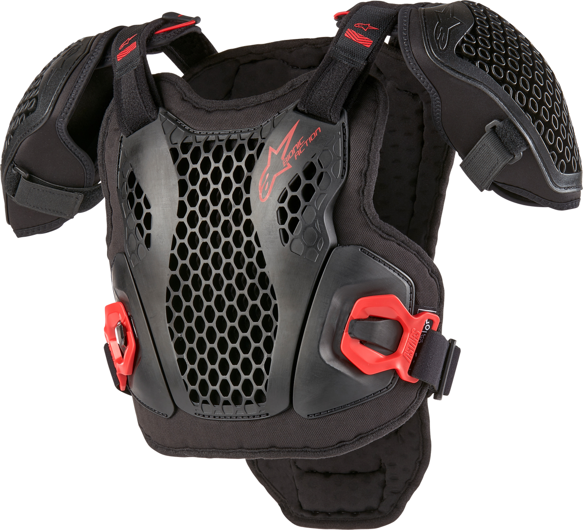 Alpinestars Bionic Action Youth Chest Protector BLK/Red LG/XL 6740424-13-LXL