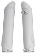 Acerbis Lower Fork Cover Set Fork Covers White 2401260002 for GasGas / Husqvarna & More
